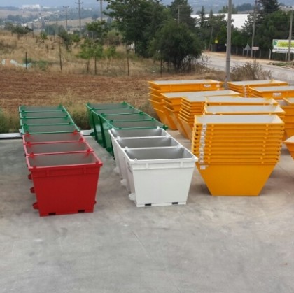 KIO Delivered Bucket Type Skip Containers to ITALY