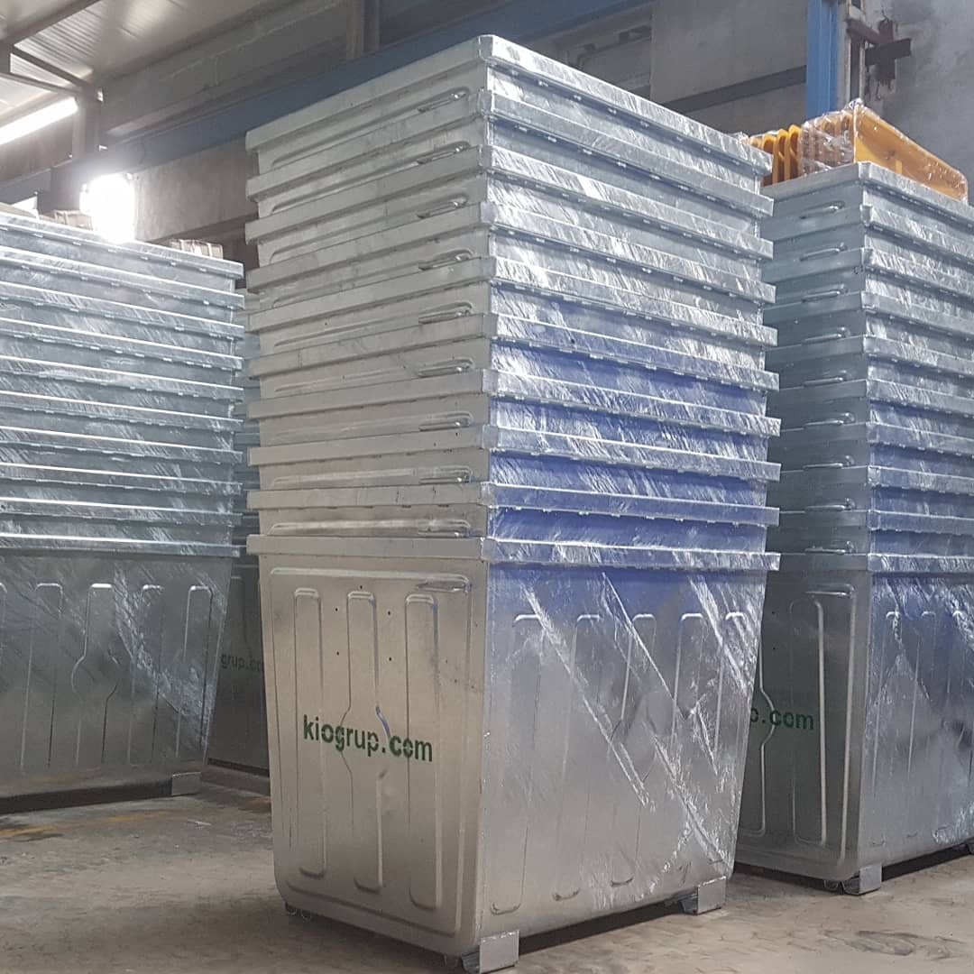 ANGOLA, Delivered 144 pcs Waste Containers