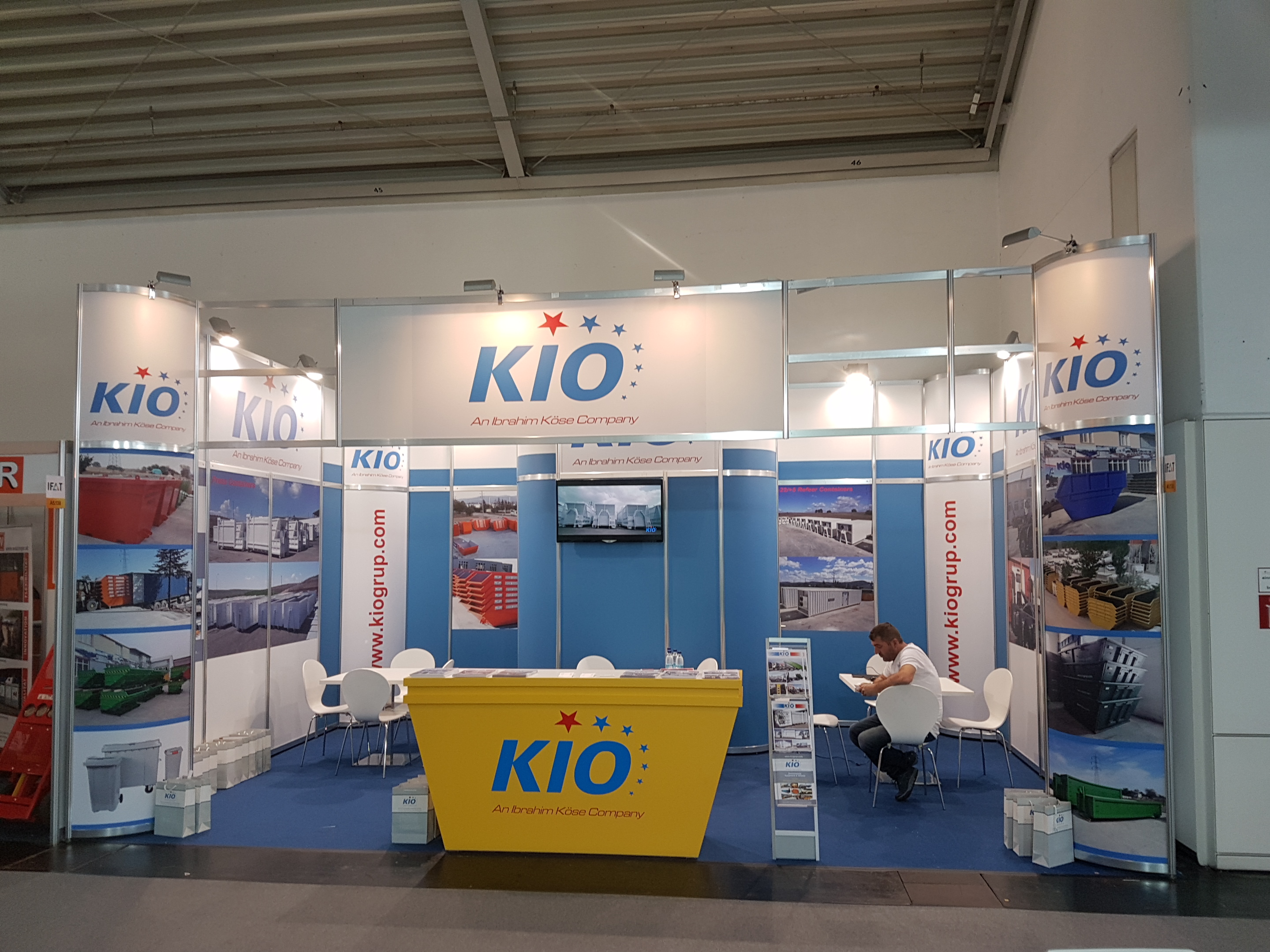 We were in IFAT 2018 between 14th and 18th May in Munich, Germany.
