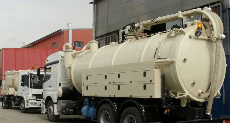 KIO delivered Trucks of Sewage Vacuum unit for US Embassy, Baghdad, IRAQ